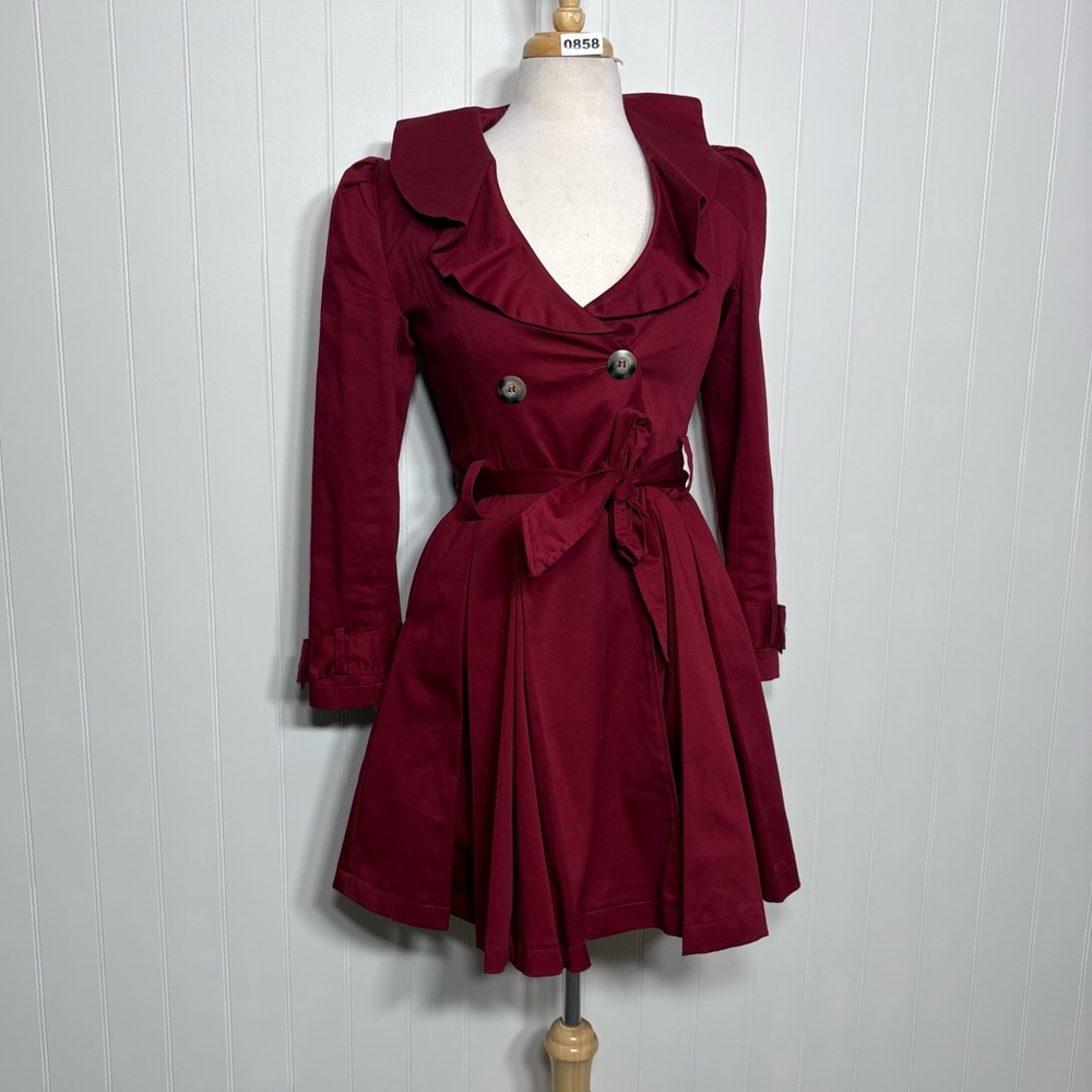 Black Eyed Susan South Africa Trench Coat | Bridgerton Regency Boho Chic Small